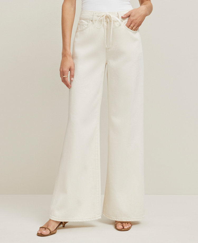 The Drawstring Slouchy Palazzo Jean