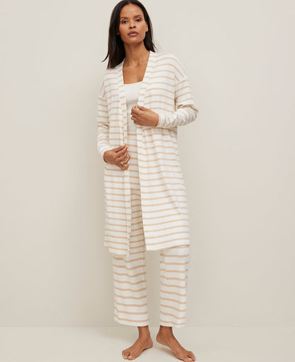 Ribbed Lounge Duster