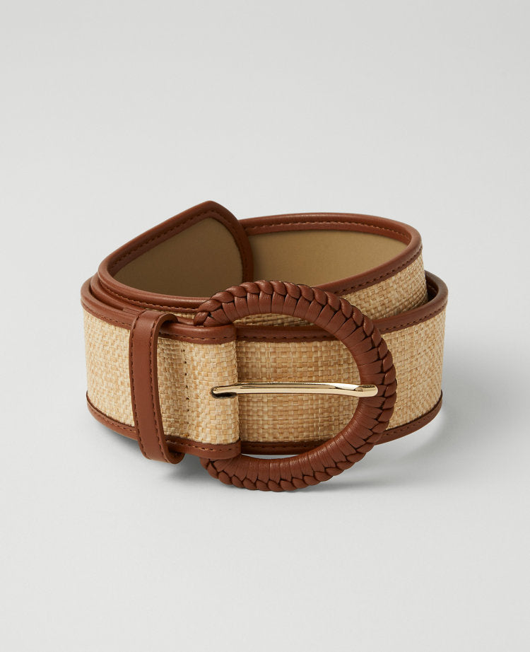 Braided Trim Straw Belt