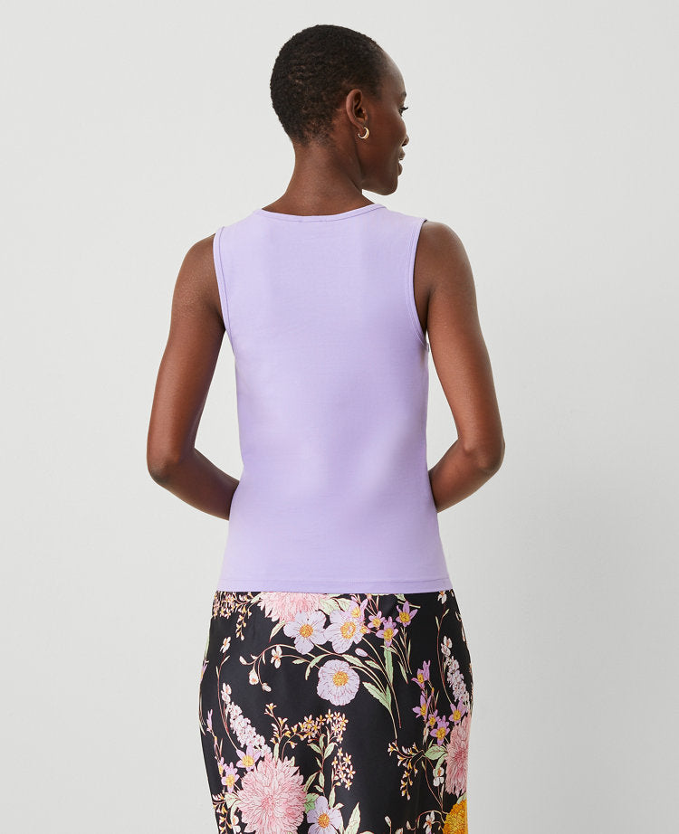 Modern Scoop Neck Tank Top