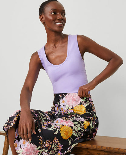 Modern Scoop Neck Tank Top