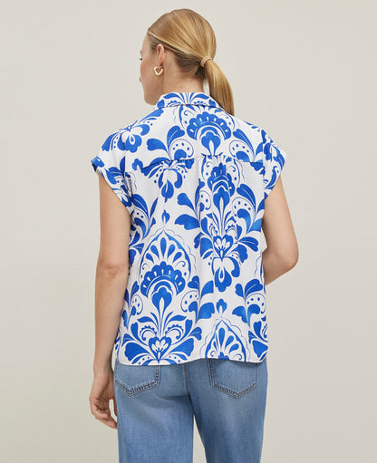 Tiled Split Neck Popover
