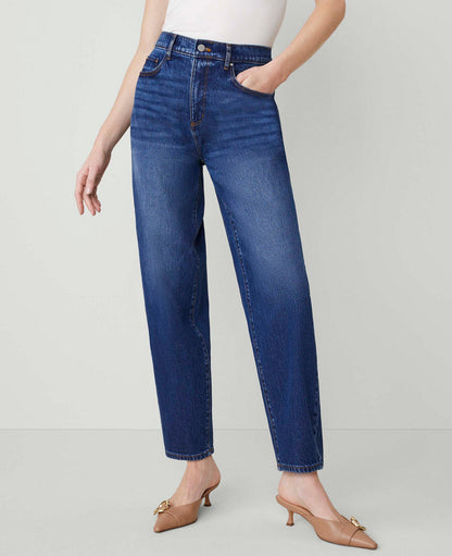The Petite Barrel Jean