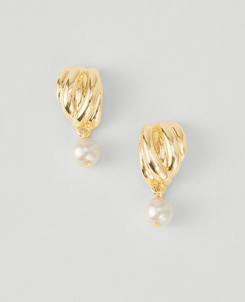 Smooth Textured Stud Earrings