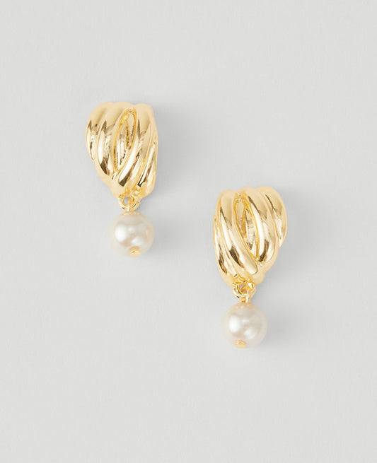 Smooth Textured Stud Earrings