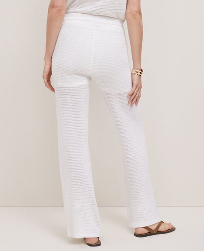 Weekend Collection Mesh Sweater Pant