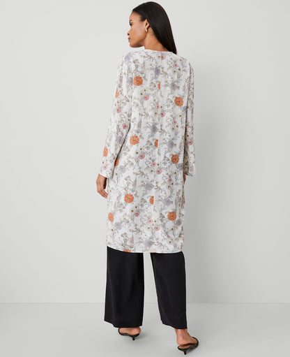 Floral Long Kimono