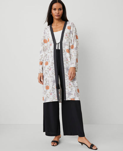 Floral Long Kimono