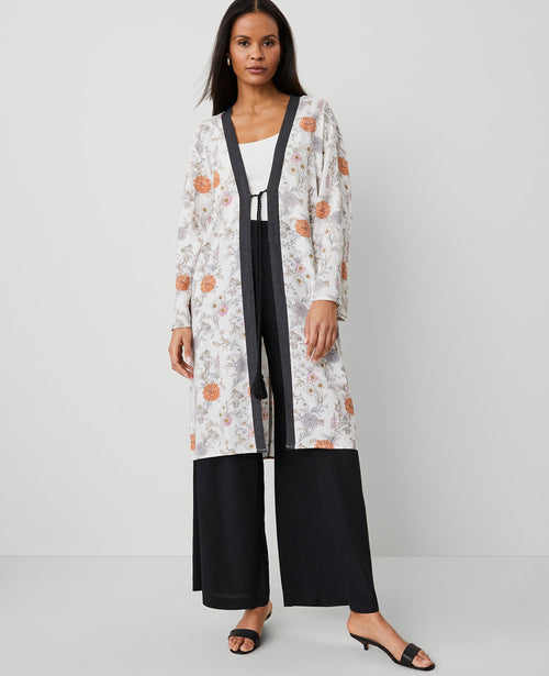 Floral Long Kimono