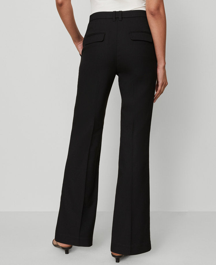 The Slim Flare Trouser Pant in Bi-Stretch