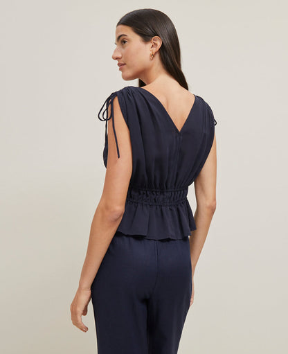 Gathered Tie Top