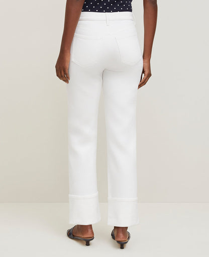 The Petite Cuffed Straight Jean