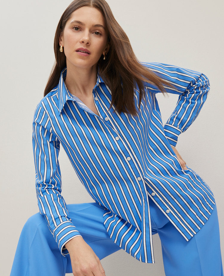 Striped Relaxed Perfect Shirt