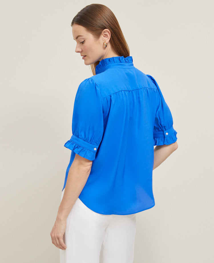 Ruffle Collar Shirt