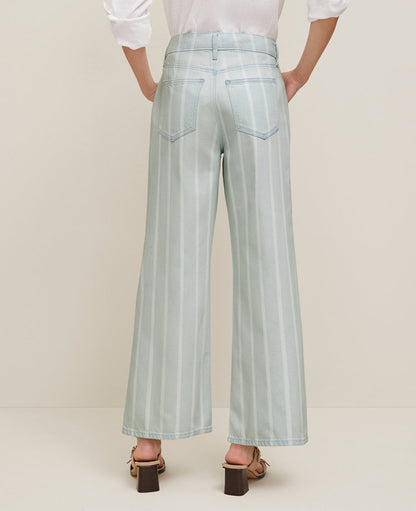 The Petite Wide-Leg Crop Jean