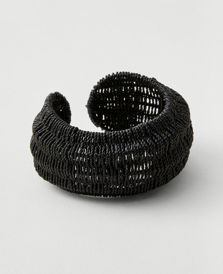 Raffia Cuff Bracelet