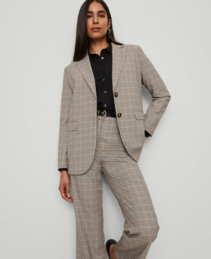 The Petite Madison Blazer in Plaid