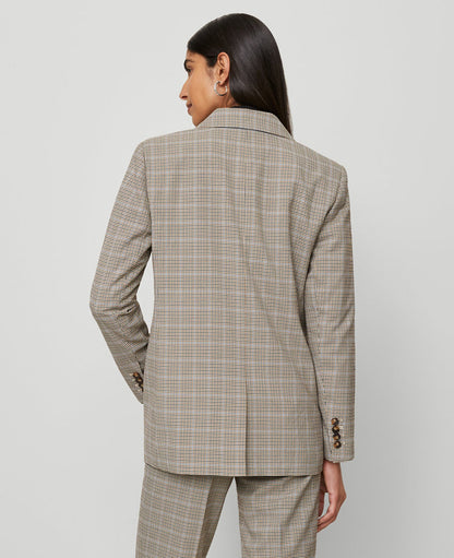 The Petite Madison Blazer in Plaid