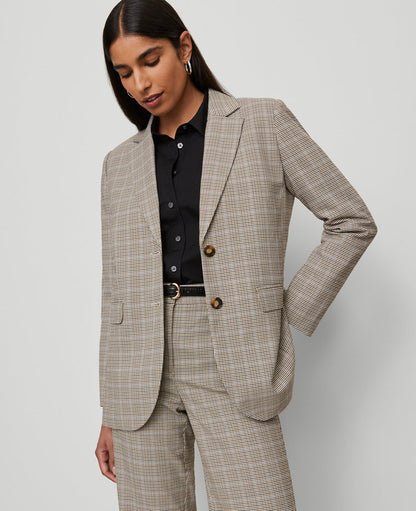 The Petite Madison Blazer in Plaid