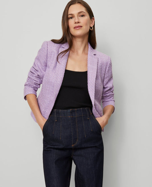 The Petite Newbury Blazer in Tweed