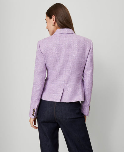 The Petite Newbury Blazer in Tweed