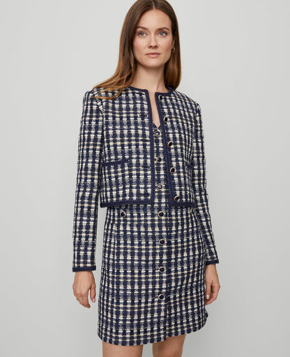 Petite Tweed Patch Pocket Jacket