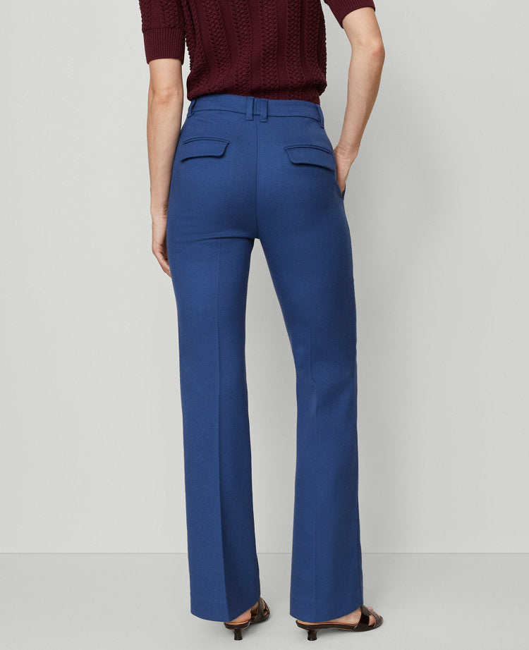 The Petite Slim Flare Trouser Pant in Bi-Stretch