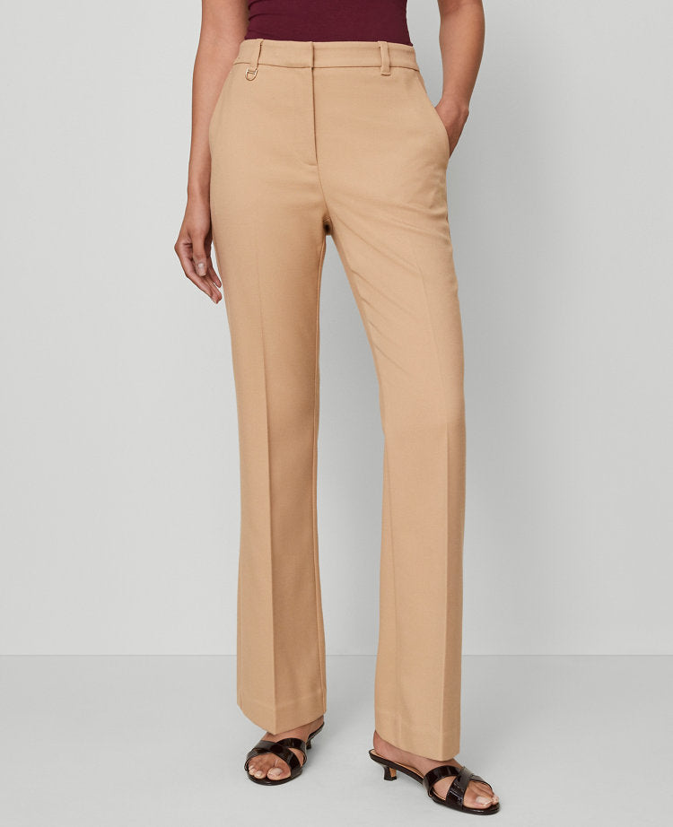 The Petite Slim Flare Trouser Pant in Bi-Stretch