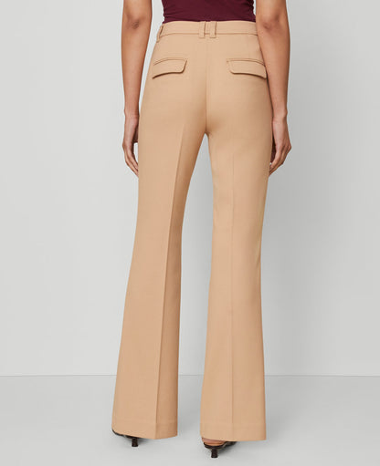 The Petite Slim Flare Trouser Pant in Bi-Stretch