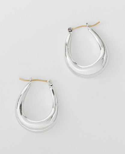 Metal Hoop Earrings