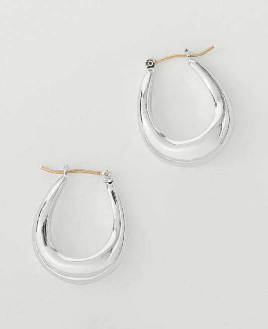 Metal Hoop Earrings