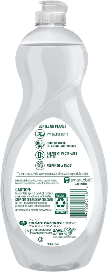 Palmolive Ultra Dishwashing Liquid Dish Soap, Oxy Power Degreaser - 32.5 Fl Oz (Pack of 4)