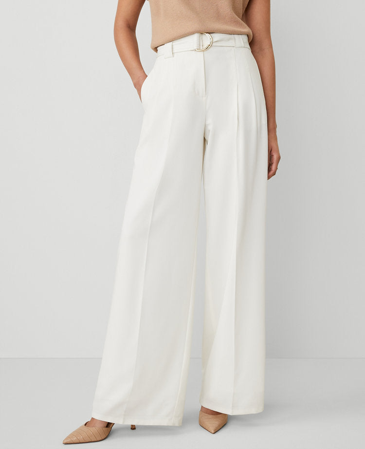 The Belted Wide-Leg Pant