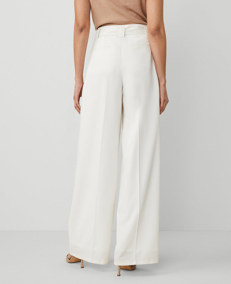 The Belted Wide-Leg Pant