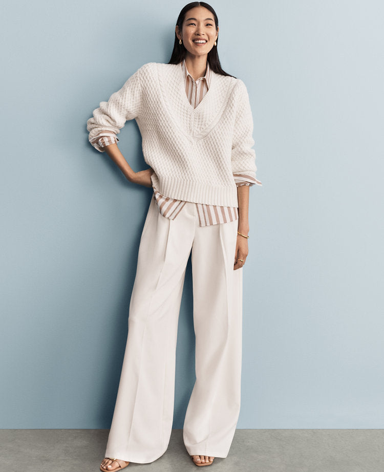 The Belted Wide-Leg Pant