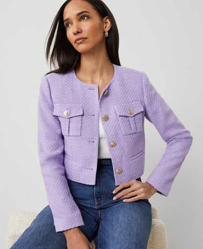 Tweed Patch Pocket Jacket