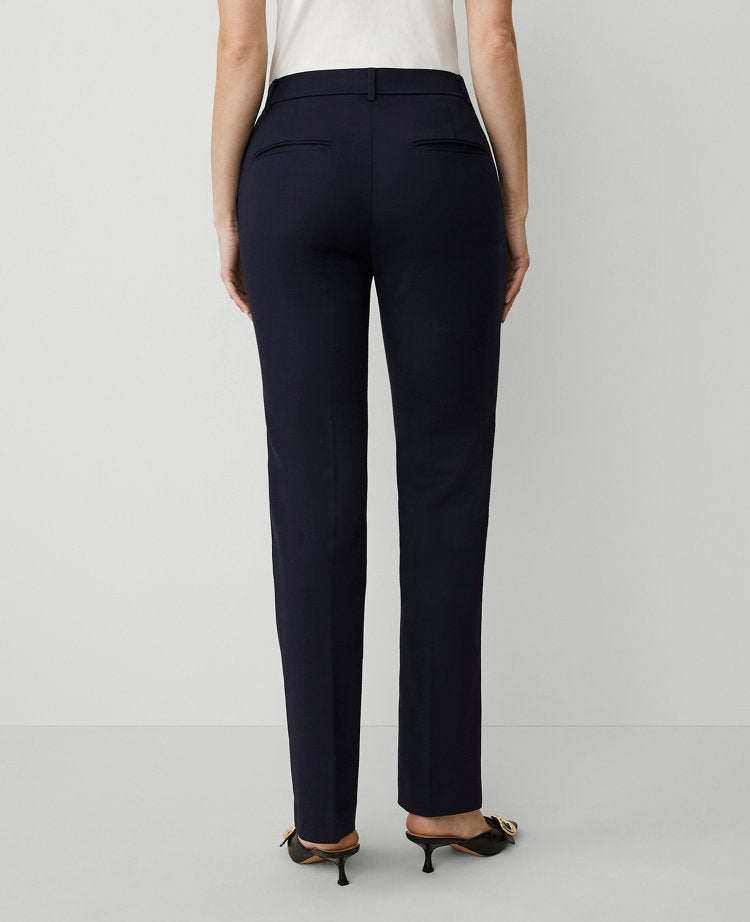 The Petite Trouser Pant in Stretch Cotton — Curvy Fit