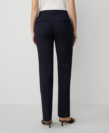 The Petite Trouser Pant in Stretch Cotton — Curvy Fit