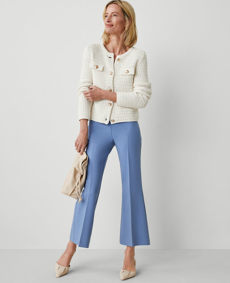 The Side-Zip Flare Pant