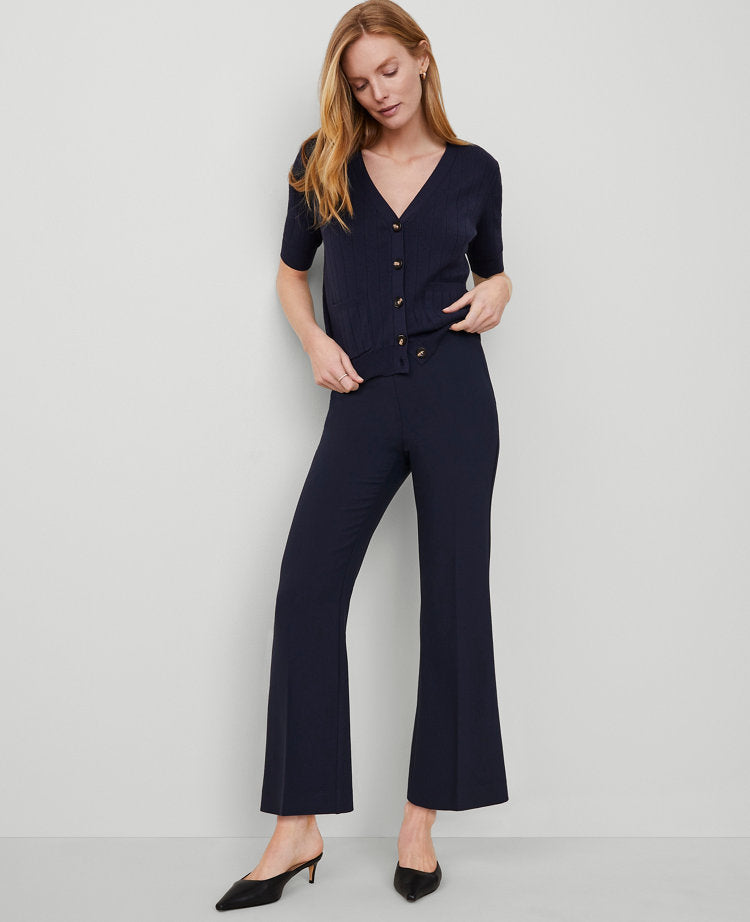 The Side-Zip Flare Pant