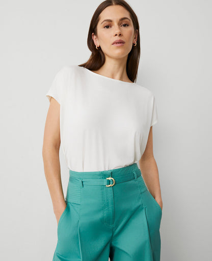 Jersey Wedge Top