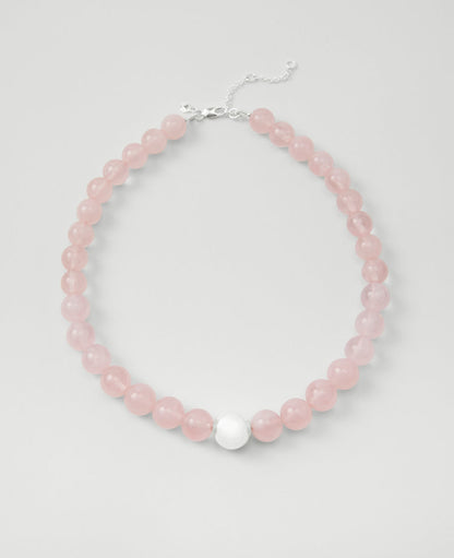 Stone Ball Statement Necklace
