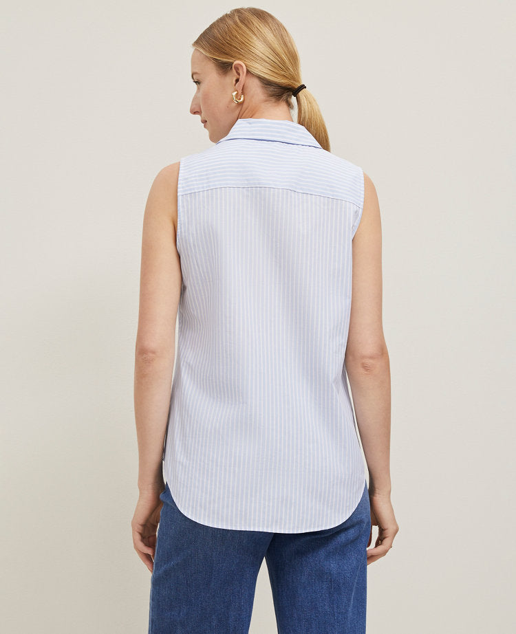 Striped Sleeveless Shirt