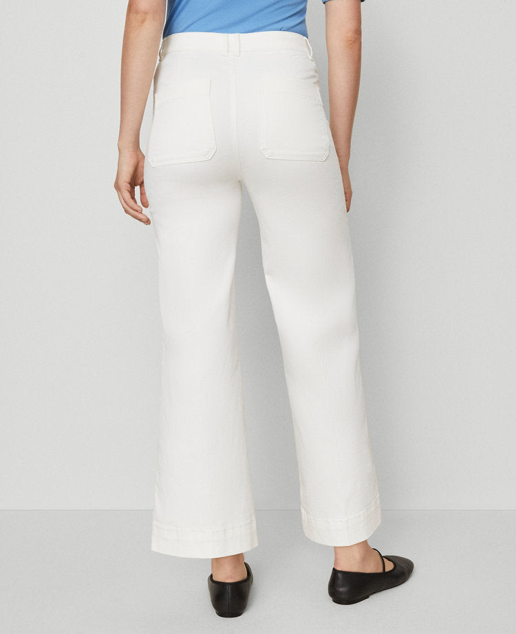 Weekend Collection Sateen Patch Pocket Pant
