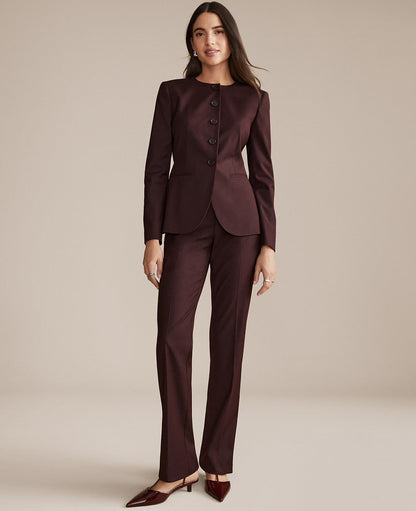 The High Rise Slim Trouser Pant