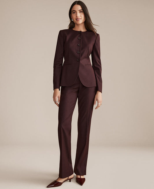 The High Rise Slim Trouser Pant