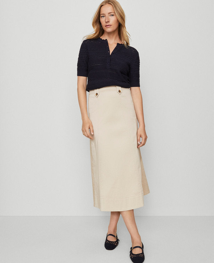 Weekend Collection Full Midi Skirt