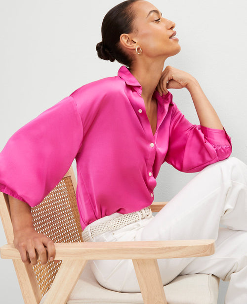Blouson Sleeve Shirt