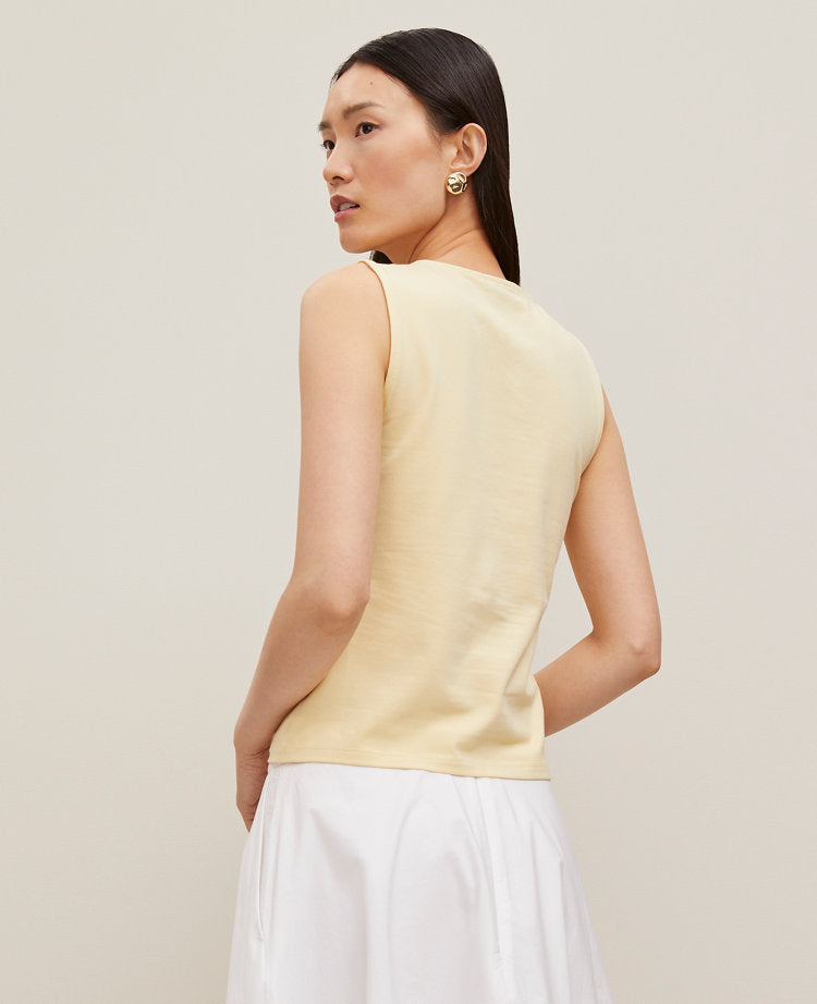 Petite Crew Neck Shell