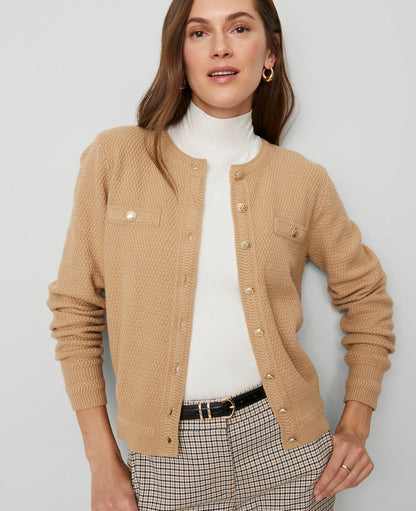 Textured Cardigan